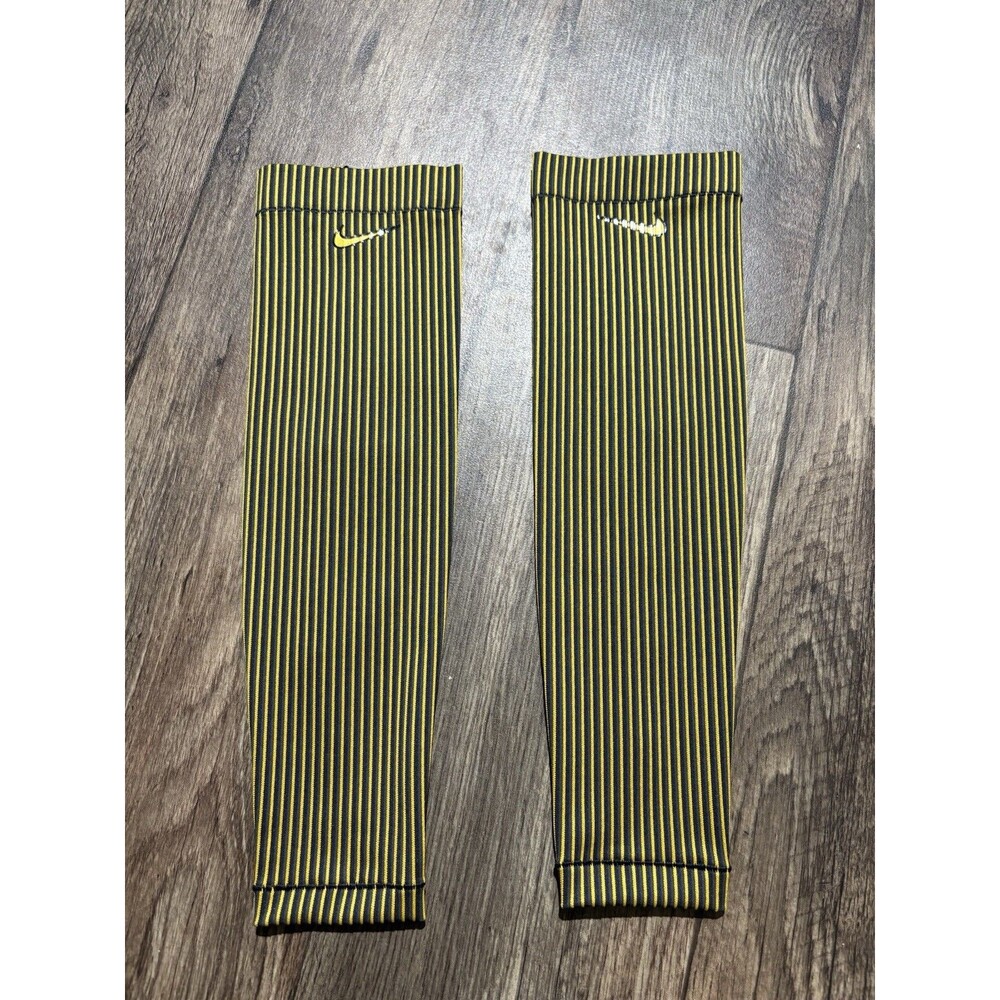 Nike Pro Elite 2024 DRI-FIT ADV Running Sleeves Yellow Adult X-Small FD5893-711